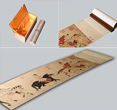 西区馆藏书画复制博物馆书画复制服务